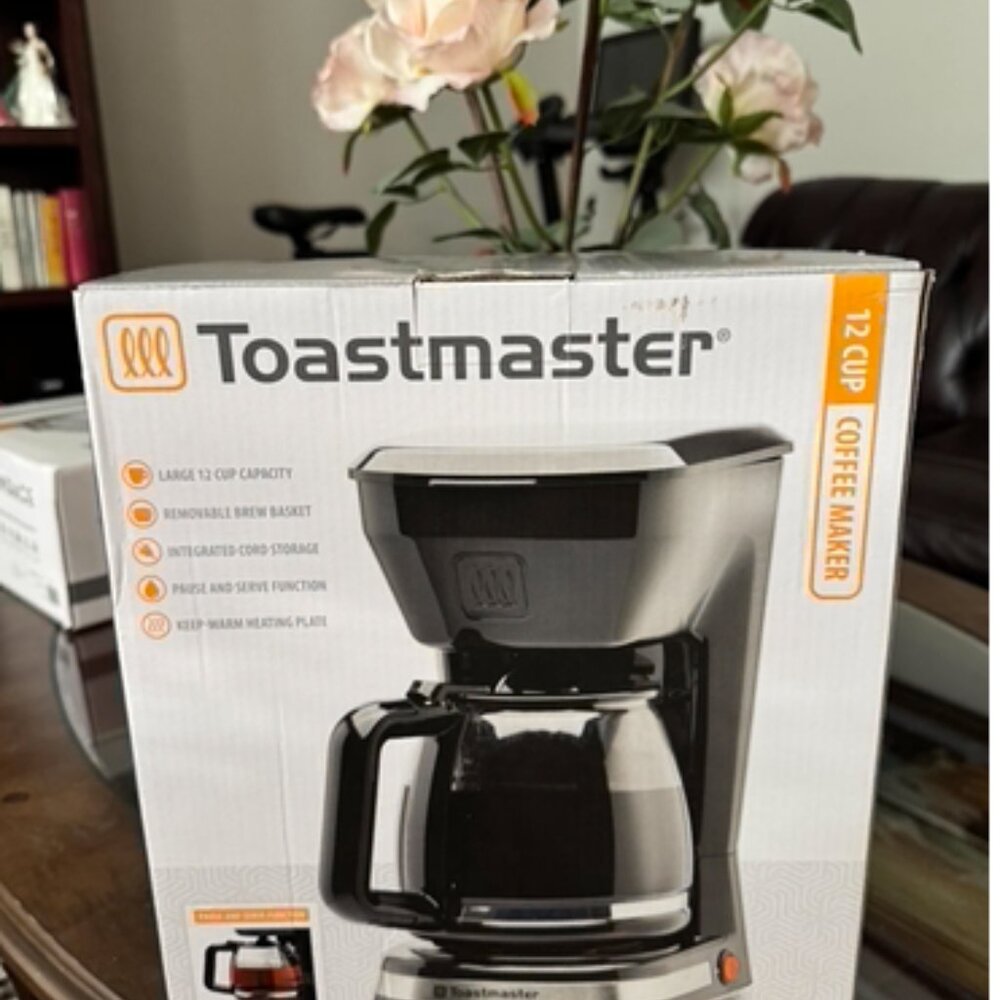 Toastmaster 12 Cup Coffee Maker Brand New